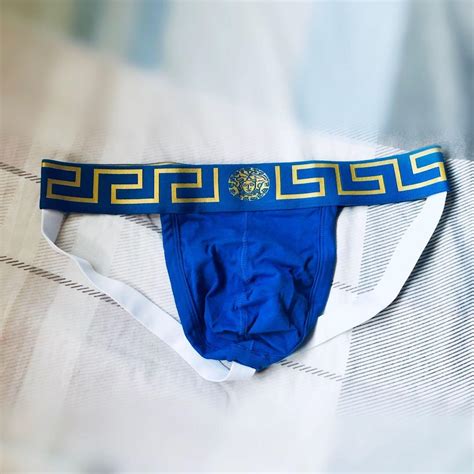 versace men's underwear jockstrap